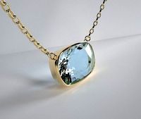 Aquamarine Pendant | 3D