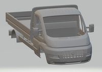 Fiat Ducato Body Truck Printable  | 3D