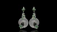 M EARRINGS N9 | 3D