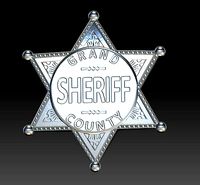 Sheriff badge 2 | 3D