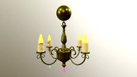 Chandelier  obj and textures
