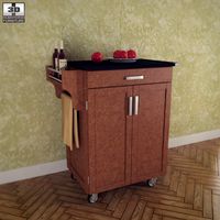 Kitchen Cart - Cottage Oak Wood - Home Styles
