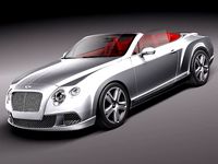 Bentley Continental GTC 2012 3D Model