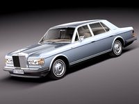 Rolls Royce silver spirit spur 1980 - 1998 3D Model