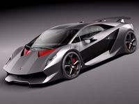 Lamborghini Sesto Elemento 3D Model
