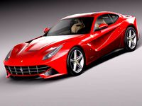 F12 Berlinetta 2013 3D Model