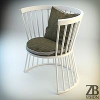 Chair with Pillows