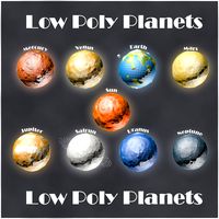 Low Poly Planets