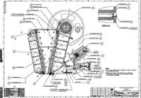 Sandvik CJ613 jaw crusher complete drawing