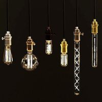 Decorative Edison LED Tube Set E24 with Sockets
