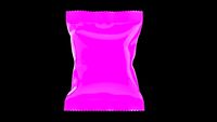 Packet Product render Biscuit packet 3D model