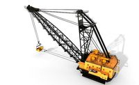 Dragline crane