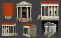 Athens antique house