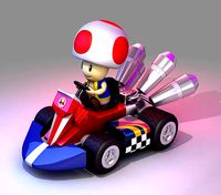 Toad from Mario Kart - Nintendo 3D model