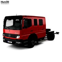 Mercedes-Benz Atego Crew Cab Chassis Truck 2004