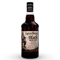 Captain Morgan Black Spiced Rum 70cl US Bottle