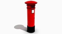 Street Assets - British Postbox