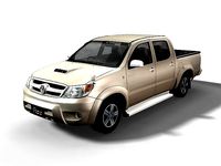 3d model Toyota Hylux VIGO Dcab full option