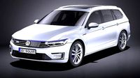 Volkswagen Passat Variant GTE 2015 VRAY