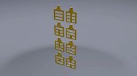 rgd bagua trigram pendant mk3 set