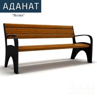 Скамейка уличная