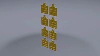 rgd bagua trigram pendant mk2 set