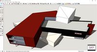 Sketchup Cultural center F10