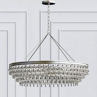 Calypso 8 Light Crystal Teardrop Chandelier