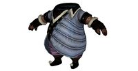 Body with Clothing Racoon P1