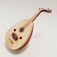 Wooden oud