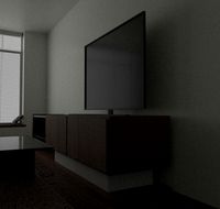 Livingroom Television Set 3D Model