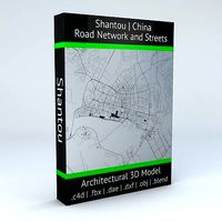 Shantou Road Network and Streets