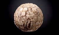 Stone Pavers Damaged Cobblestone Seamless PBR Textur