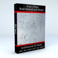 Xian Road Network and Streets