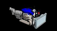 Rotary 12A MAZDA RX2 Complete engine