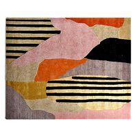 Off beat wool rug by Loomy