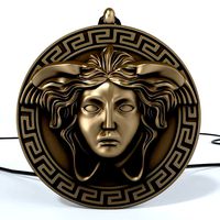Versace logo | 3D