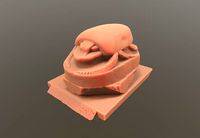 Scarab sculpture | 3D