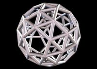 037 Mathart - Archimedean Solids - Snub Dodecahedron 01 - 10 cm | 3D