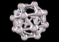 036 Mathart - Archimedean Solids - Snub Cube 03 - 10 cm | 3D