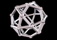 026 Mathart - Archimedean Solids - Icosidodecahedron 02 - 10 cm | 3D