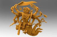 Hanumarn-Ramayana Actor combinator | 3D