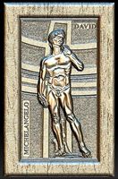 David by Michelangelo for Embossing Hot foil Technique | 3D