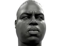 Notorious BIG Biggie 3D printable portrait | 3D
