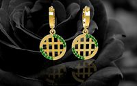 347 Diamond Earrings | 3D