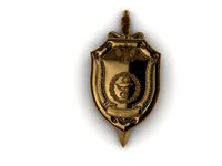The emblem of the Central polyclinic of FSB | 3D