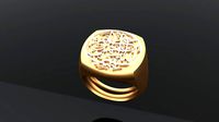 BISMILLAH SIGNET RING | 3D