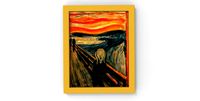 The Scream painting by Edvard Munch for 3D printing | 3D