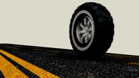 Paperweight Wheel | 3D