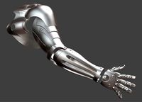 Edward Elric automail arm Fullmetal alchemist stl | 3D